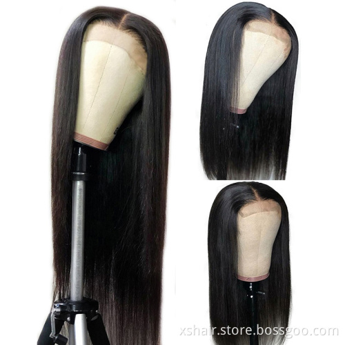 New Design Hair Vendor Hd 100% Grade 12A Glueless Brazilian Human Full Lace Wig With Baby Hair